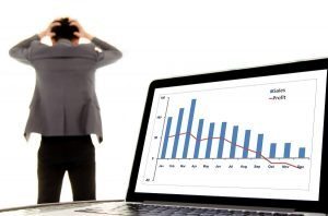 ירידה בתנועה האורגנית לאתר