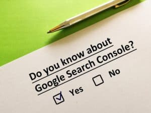 Google Search Console new