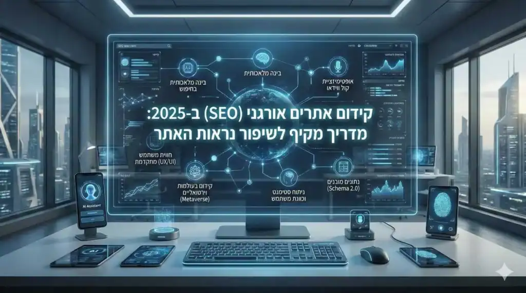 מדריך SEO - צור באמצעות AI