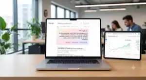 אופטימיזציה לתוצאות חיפוש AI Overviews וקידום אתרים בשיטת GEO - התמונה נוצרה באמצעות AI